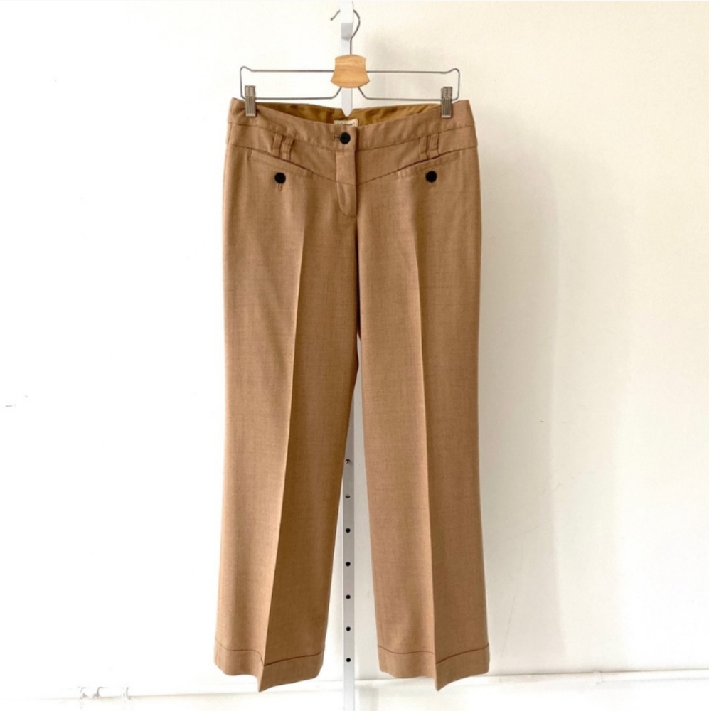 Elevenses Anthropologie wool wide leg trousers